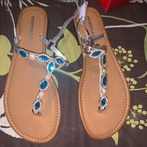Brand new sandals!